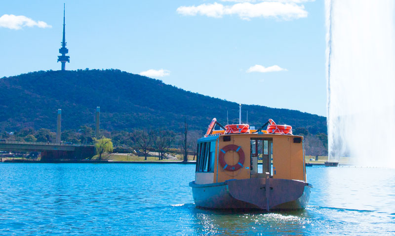 canberra dinner cruises on lake burley griffin